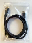 Monster High Speed Hdmi Cable With Ethernet 4ft 4' Black W/black Ends Hdtv Led. Fixed Price $8.50.