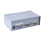2 Way Powered Vga Splitter Amplifier Box High Resolution 1080p Svga Video 1 In. Fixed Price $28.40.