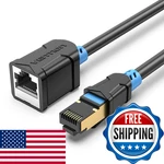 Vention Cat 6 Ethernet Extension Cable 10ft/3m Cat6 Rj45 Extender Male To. Fixed Price $20.61.