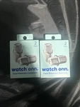 Lot Of 2 2-pack Onn Coaxial Cable Extension Adapter Coax Dual F Type Threaded. Fixed Price $11.00.