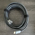 Twozoh Gold Plated Hdmi Extension Cable 5m Gray 4k 60hz 3d Hdr. Fixed Price $15.00.