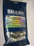 Belden 19-pack Brass Compression F-connector. Fixed Price $12.45.