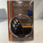 Monster Cable Video 3 Mv3cv-2m 6.6ft Ultra-high Performance Rca. Fixed Price $9.99.