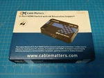 Cable Matters 3-port Hdmi Switch With 4k Resolution Support. Fixed Price $14.99.
