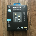 Acoustic Research Argh6 Extreme Gold Series - Hdmi Cable 6ft Factory Sealed. Fixed Price $6.00.