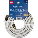 Rca 25 Ft. Gray Quad Rg6 Coaxial Cable Dh25qce1 044476042638. Fixed Price $27.29.