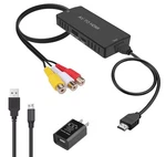 Rca To Hdmi Converter Av/cvbs Video Audio For N64, Ps2, Pc,.... Fixed Price $29.86.