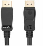 Rocstor - Y10c283-b1 Displayport 1.4 Video Cable 8k 60hz 10 Ft. Fixed Price $33.95.