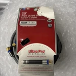 Ge 87668 Ultra Pro Rg6 Quad Shield Coax Cable, 100 Ft., Gray New. Fixed Price $19.99.