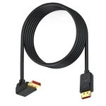 Mysruida 52gbps Displayport 2.1 Cable 6ft, 16k 30hz/8k 120hz/4k 240hz 165hz.... Fixed Price $29.53.