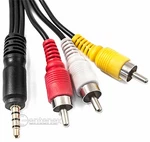 High Quality Audio Video Cable For Sony Vmc-20fr Vmc20fr Av Mini Plug Rca New. Fixed Price $9.99.