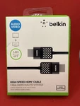 Belkin High Speed Hdmi Cable 1321f3 - 6ft New In Box. Fixed Price $11.99.