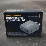 Blackmagic Design Micro Converter Bidirectional Sdi/hdmi 12g (no Power Cord). Fixed Price $160.00.