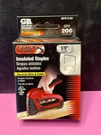 Gardner Bender Mps-2100 Cable Boss Insulated Staples 3/8" 200 Pack New. Fixed Price $12.99.