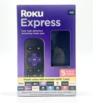 New Roku Express Hd Streaming Media Streamer - Black + Mini Hdm12av Output. Fixed Price $19.99.