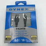 Dynex 6' High Speed Hdmi Cable Micro To Dx-6hdac - Free Shipping. Fixed Price $7.00.