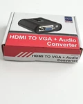 New Dino Dca101-hv Hdmi To Vga + Audio Converter W/ Cable Usa. Fixed Price $16.00.