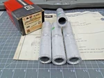 4 New Thomas & Betts 60568 Two Way Compression Connectors 400 Mcm Cu Al 94 Die. Fixed Price $84.00.