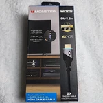 Monster Hdmi Cable 6ft/1.8m Thicker 4k Hdr Led Light Cord. Fixed Price $14.40.