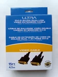 Ultra Dvi-d 24-pin Dual-link Video Extension Cable, Male To Female, 15ft. (4.5m). Fixed Price $19.99.