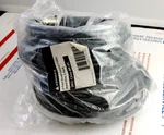 5 Pack 6ft Quad Coaxial Cable Black Rg6 Adamax 6' Ft Lot Of Cords Cables 2m New. Fixed Price $18.40.