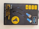 Vibe 6ft Tangle-free Fiber Cable Hdmi 1080 High Speed W/ethernet 1080p 3d Video. Fixed Price $5.99.