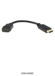 Extron 26-665-01 Dpm-hdmif Displayport Male To Hdmi Female 6". Fixed Price $12.74.