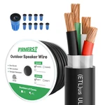 Firmerst 14/4 Outdoor Speaker Wire 100 Ft Shielded Direct Burial Cable Ofc. Fixed Price $131.48.