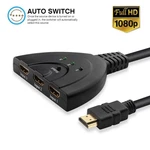 Three Port Hdmi Pigtail Switch 3-port Selector One Button Switcher Tv Pc Monitor. Fixed Price $19.79.
