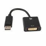 V7 Displayport Male To Dvi-i Female Black Video Adapter New Old Stock. Fixed Price $6.00.
