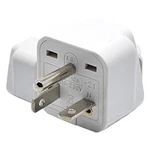 Tekit White Nema 6-20p Universal Plug Adapter 110-250v 15a,universal. Fixed Price $12.66.