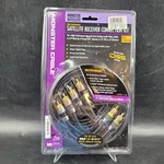 Monster Cable Satellite Receiver Connection Kit Rca 2m 6.6 Ft. Dss Mv2/250. Fixed Price $19.99.
