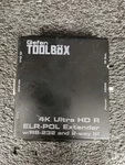 Gefen Toolbox Gtb-uhd2irs-elrpol-blkr 4k Ultra Hd R Elr-pol Extender. Fixed Price $57.73.