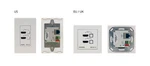 Kramer Wp-211t/us 4k Hdmi Wall-plate Auto Switcher Poe. Fixed Price $250.00.