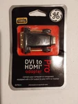 Ge Pro Dvi To Hdmi Adapter 1080p Full Hd Video Converter Male Female. Fixed Price $4.00.