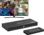 Hdmi Multiviewer Switch 4x1, Portta Quad Multi-viewer Seamless Switcher. Fixed Price $37.00.