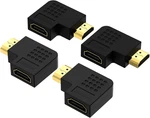 Vce Hdmi 90 And 270 Degree Adapter 4-pack, Right Angle Male To Female Verti. Fixed Price $13.55.