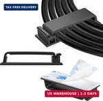 Xhf 50 Pcs Self Adhesive Cable Clips(l) Black,wire Clips Management Wire O. Fixed Price $21.41.