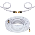 Rg6 Quad Shield Coaxial Cable Extension 3ft-100ft Tv Antenna Satellite Cord Lot. Fixed Price $260.30.