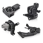 Ena 4pcs Engine Motor And Trans Mount Kit Compatible With 2003 2004 Black. Fixed Price $102.74.