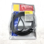 Monster Cable Standard Video 1 Rca 4 Meter 13+ Feet Nos Sv1r-4m Read. Fixed Price $10.99.