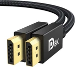 Ivanky 8k Displayport Cable 1.4, Vesa Certified Dp 6.6ft. Fixed Price $11.00.
