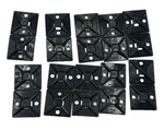 Lot Of 100 Thomas & Betts Ty-rap Mounting Base Cable Tie Tc345ax Cable/wire. Fixed Price $58.69.