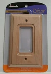 Amerelle Decor Unfinished Wood Switch Plate Cover 1 Rocker Wall 180r New. Fixed Price $4.80.