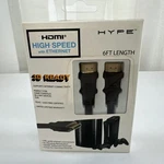 6' Hype High Speed Hdmi Cable With Ethernet 3d Ready New. Fixed Price $2.07.