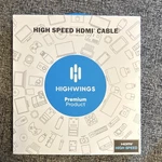 Highwings High Speed Hdmi Cable 4k/8k Hd Support Universal Compatibility. Fixed Price $14.75.