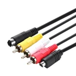 5ft Av A/v Tv Cable For Hdv Hdd Hd Dv Handycam Camcorder Vmc-15fs Vmc-30fs Black. Fixed Price $11.71.