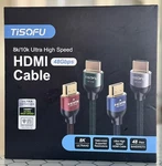 Tisofu 8k/10k Ultra High Speed Hdmi Cable 48 Gbps 118 New Sealed. Fixed Price $9.50.