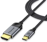 Qgeem Usb C To Hdmi Cable Adapter 4k, 6ft - Gray. Fixed Price $19.66.