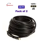 2-pack 40ft High Speed Hdmi Cable 1080p 60hz Hdtv Blu-ray Dvd 3d Ps5 Xbox Cord. Fixed Price $37.79.